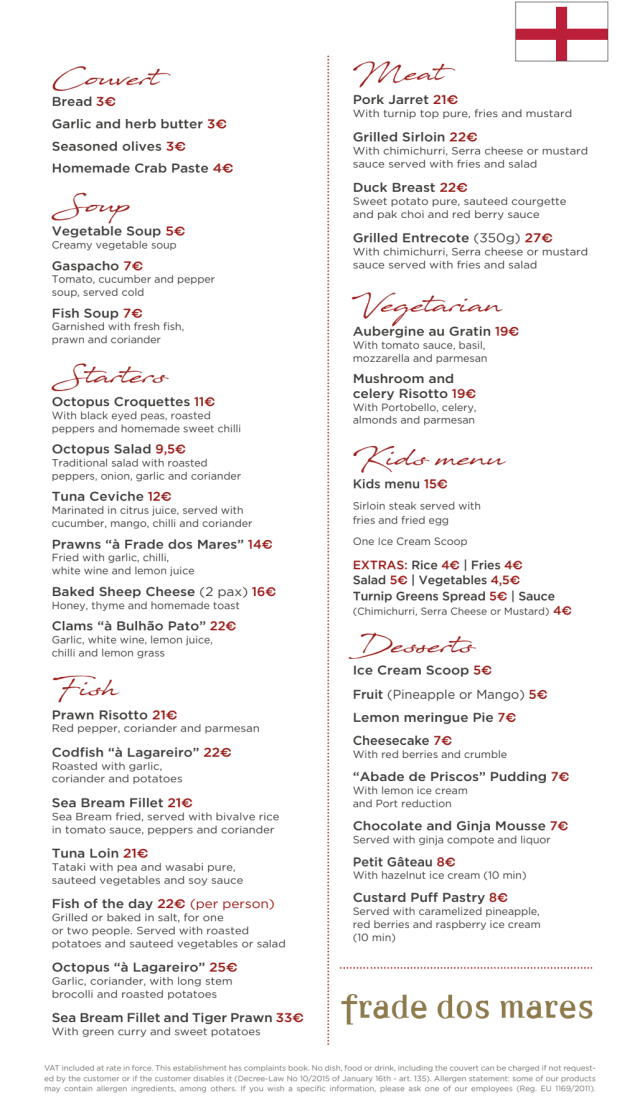 PDF Menu page 2