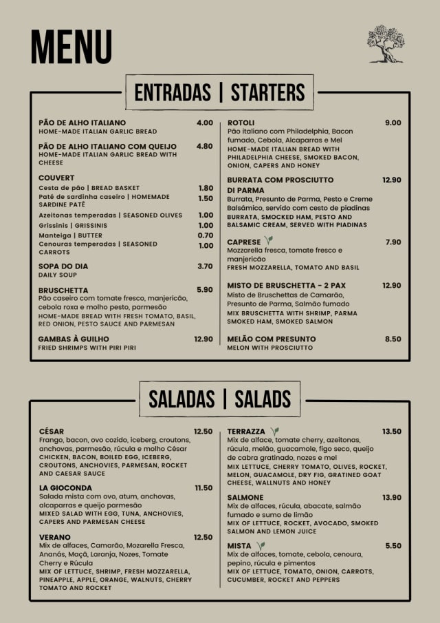 PDF Menu page 2