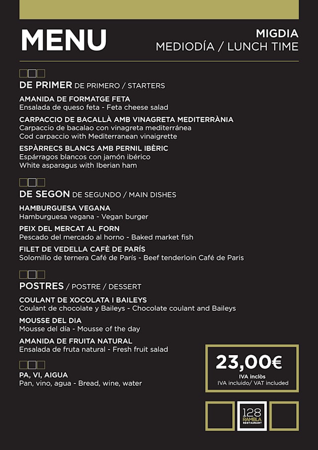 PDF Menu page 2