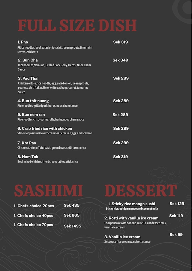 PDF Menu page 2