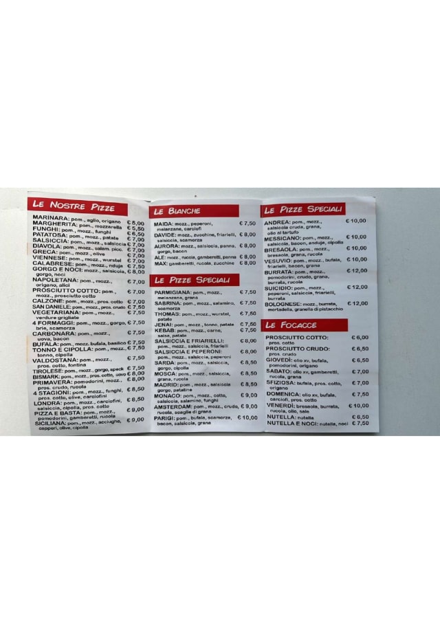 PDF Menu page 2