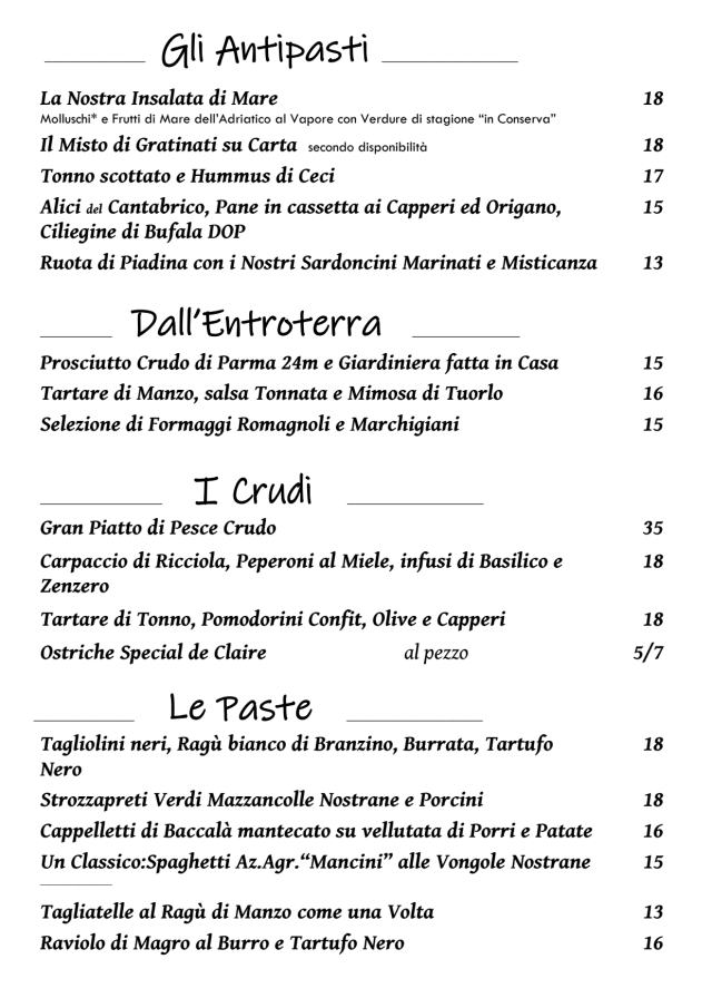 PDF Menu page 2