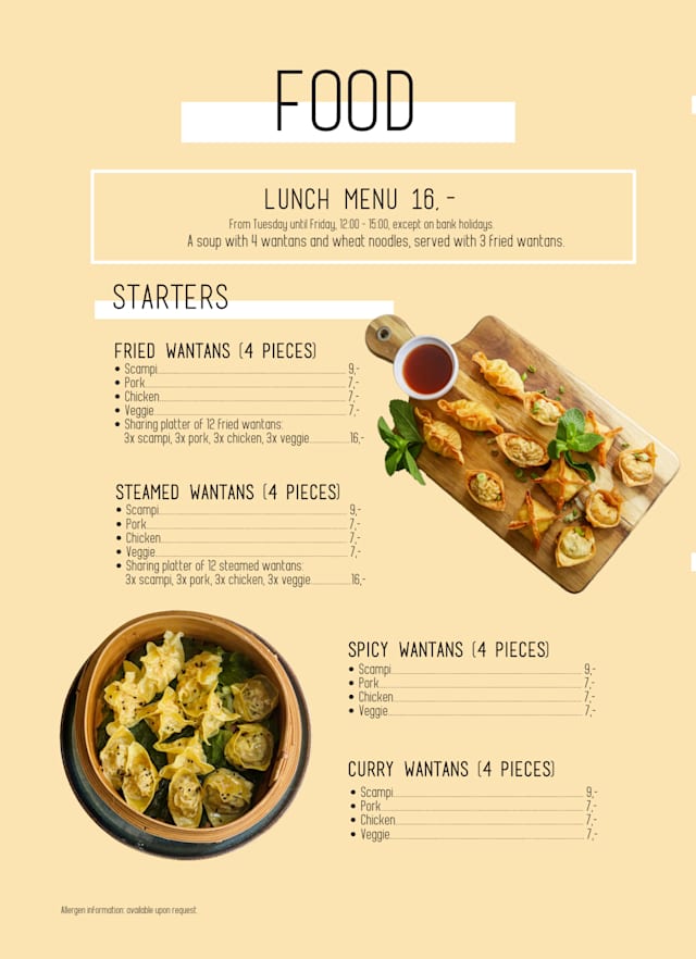 PDF Menu page 2