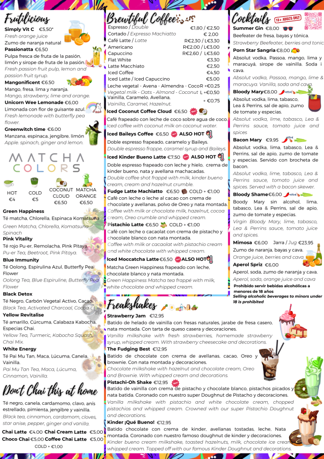 PDF Menu page 2