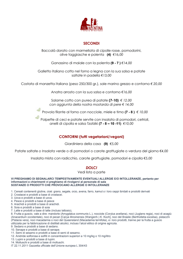 PDF Menu page 2
