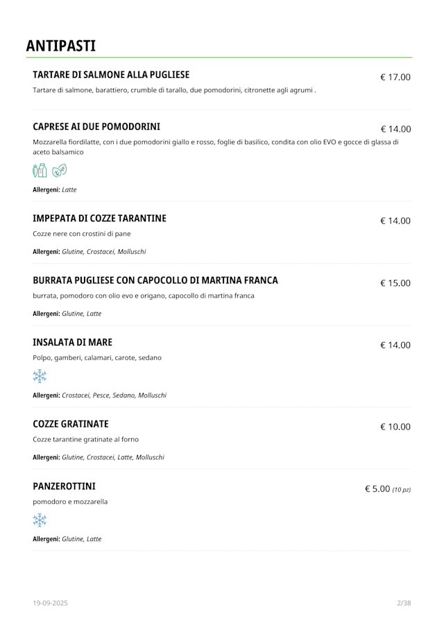 PDF Menu page 2