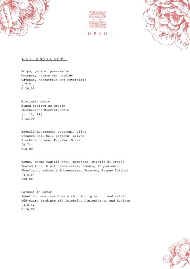 PDF Menu page 2