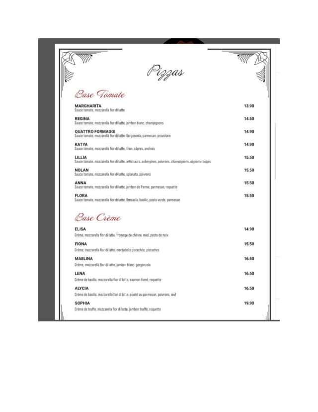PDF Menu page 2