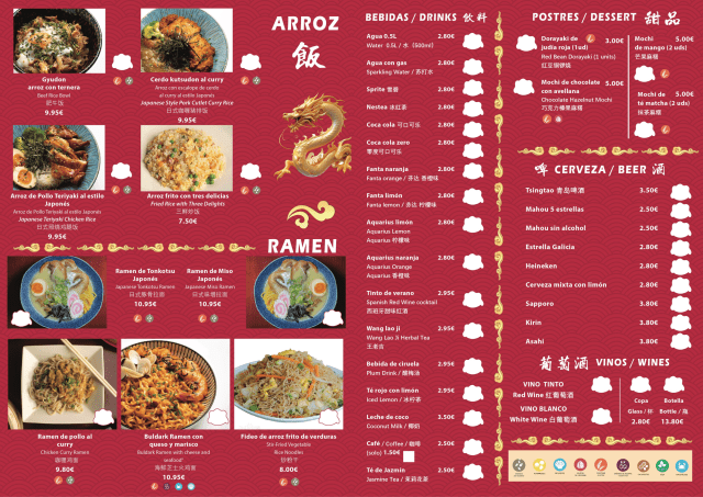 PDF Menu page 2
