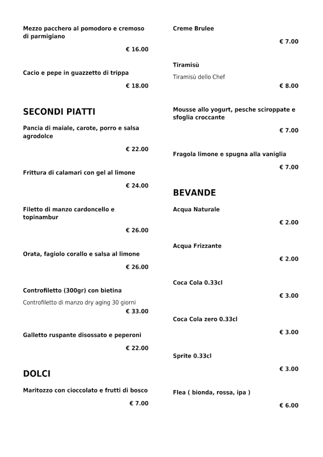 PDF Menu page 2