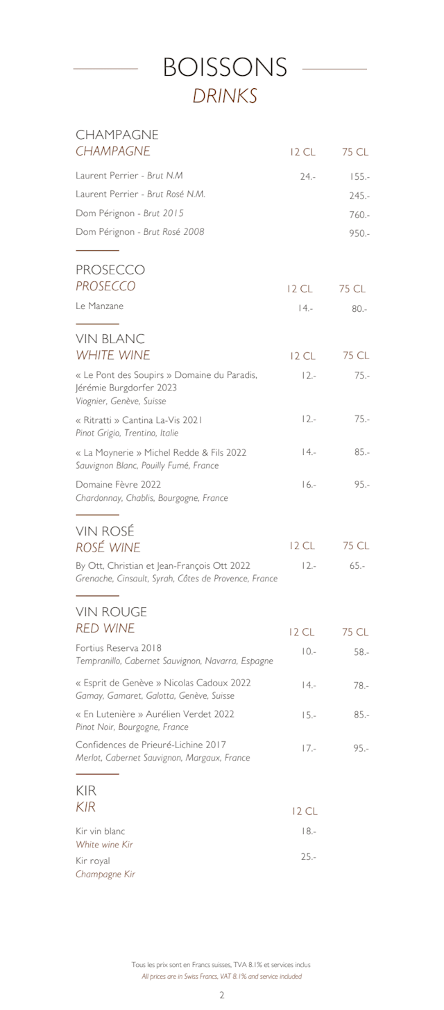 PDF Menu page 2