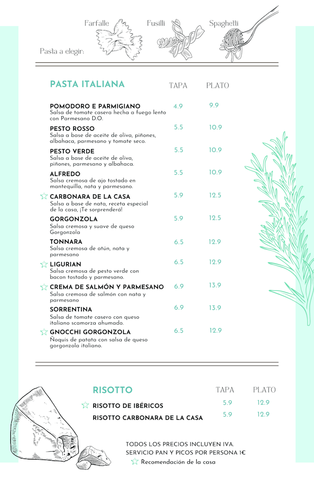 PDF Menu page 2