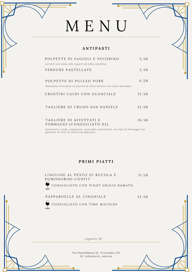 PDF Menu page 2