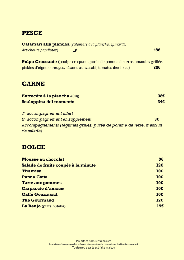 PDF Menu page 2