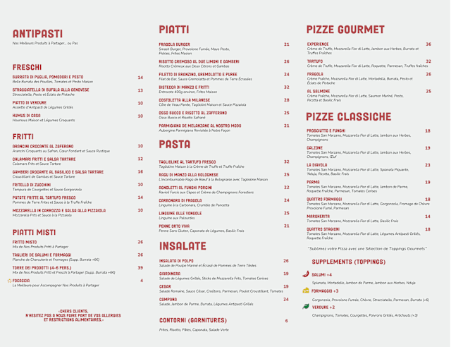 PDF Menu page 2
