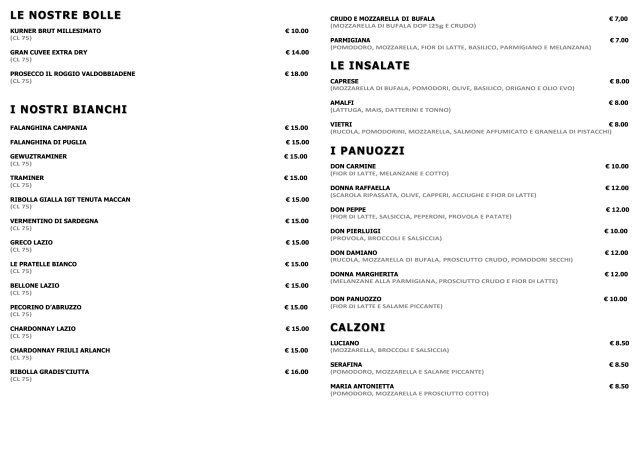 PDF Menu page 2