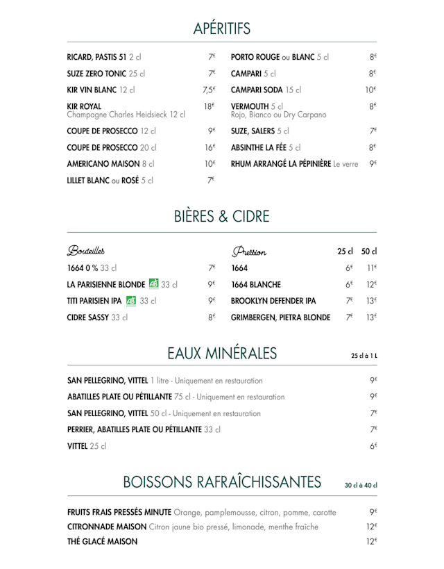 PDF Menu page 2