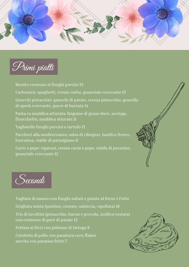 PDF Menu page 2