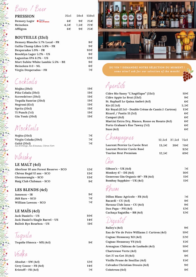 PDF Menu page 2