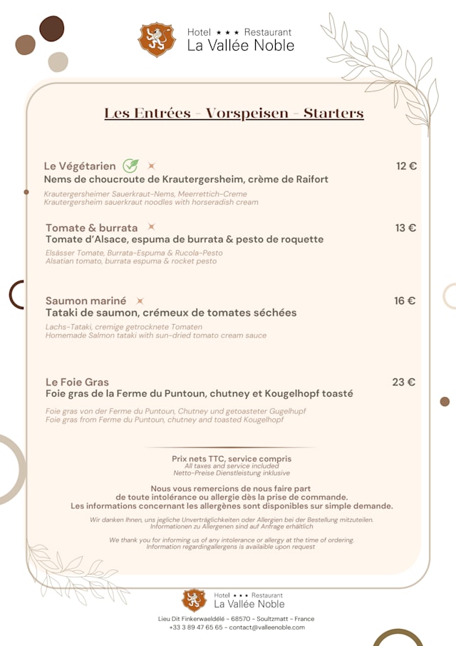 PDF Menu page 2
