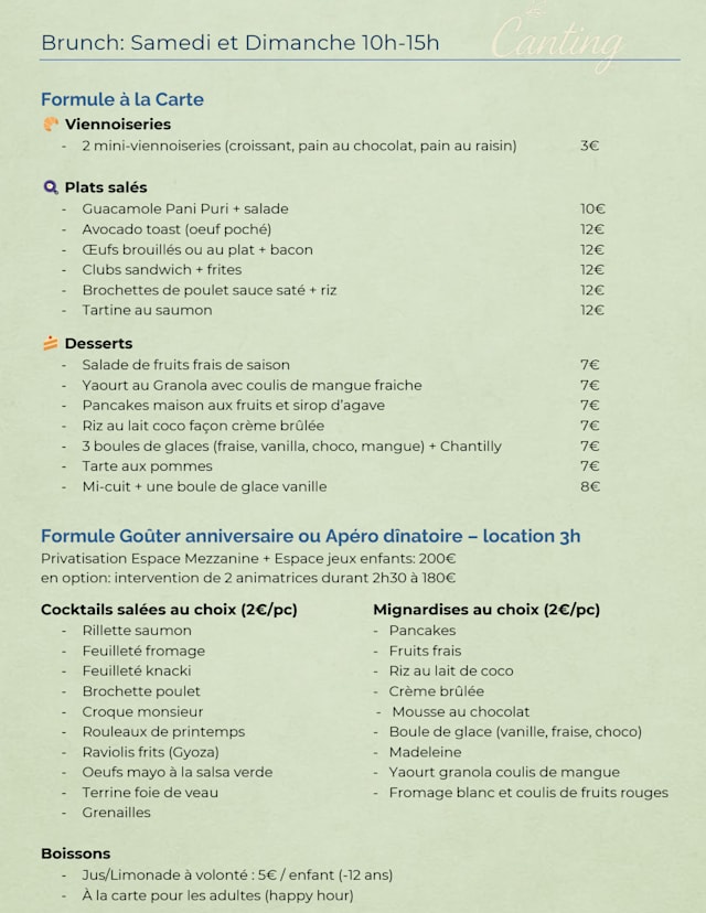 PDF Menu page 2