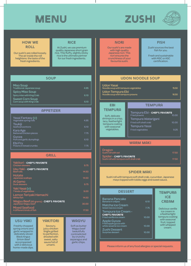 PDF Menu page 2