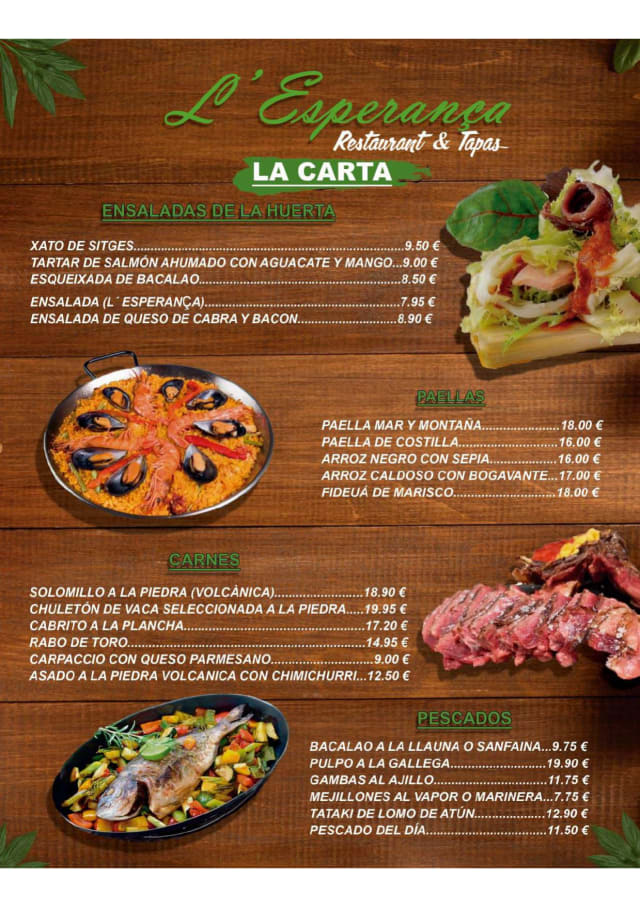 PDF Menu page 2