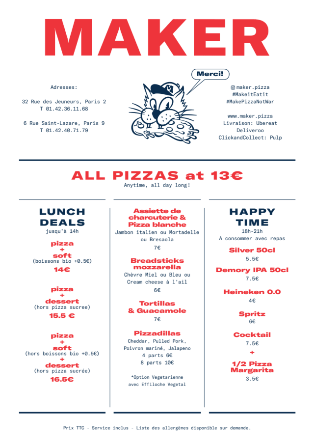PDF Menu page 2