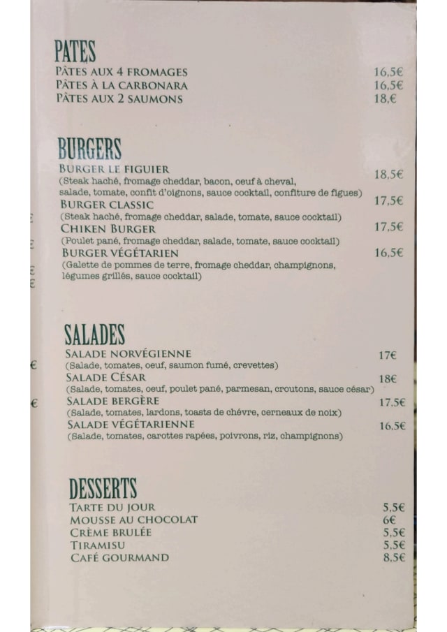 PDF Menu page 2