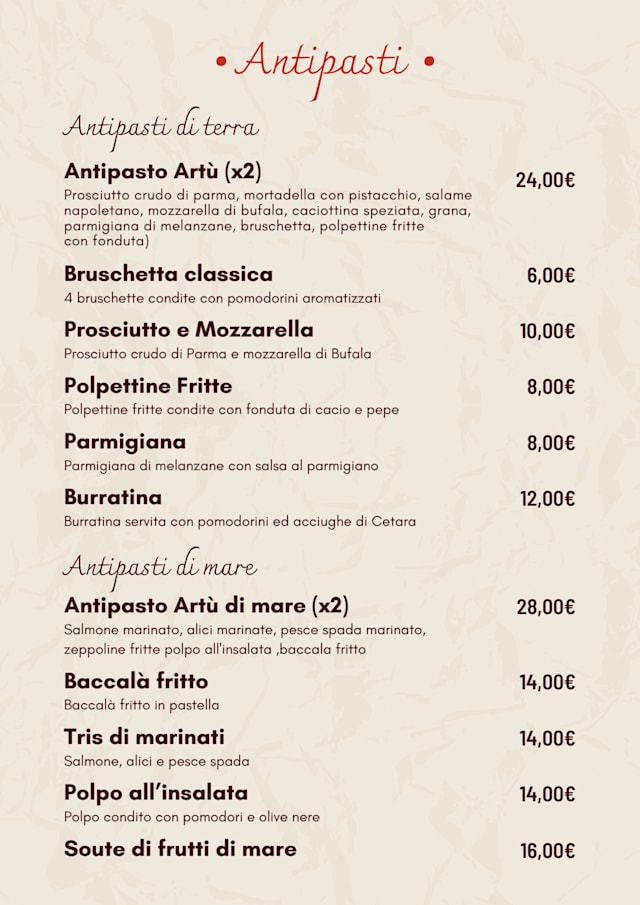 PDF Menu page 2