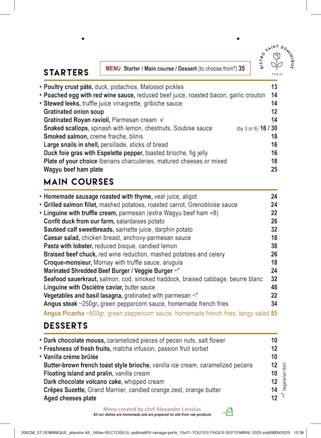 PDF Menu page 2