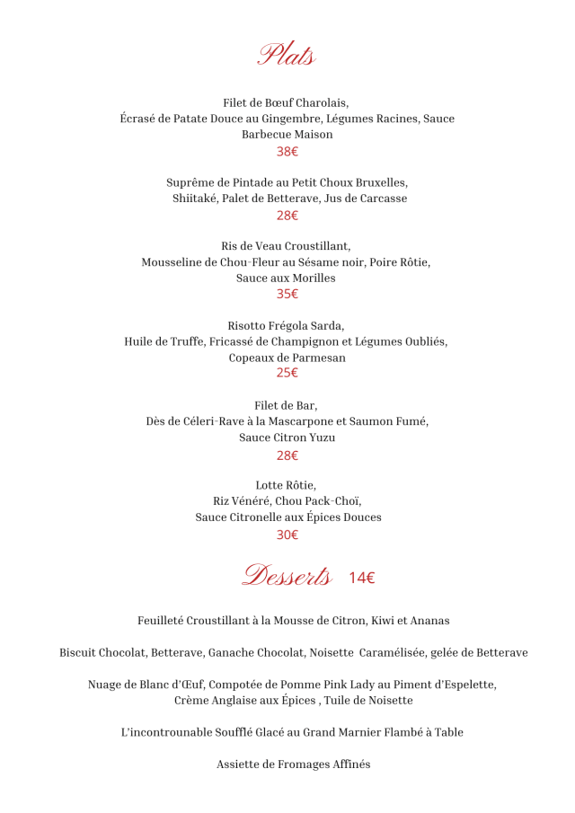 PDF Menu page 2