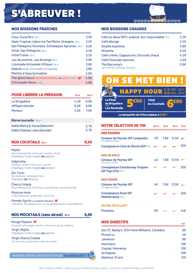 PDF Menu page 2