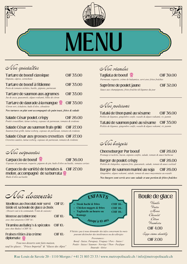 PDF Menu page 2