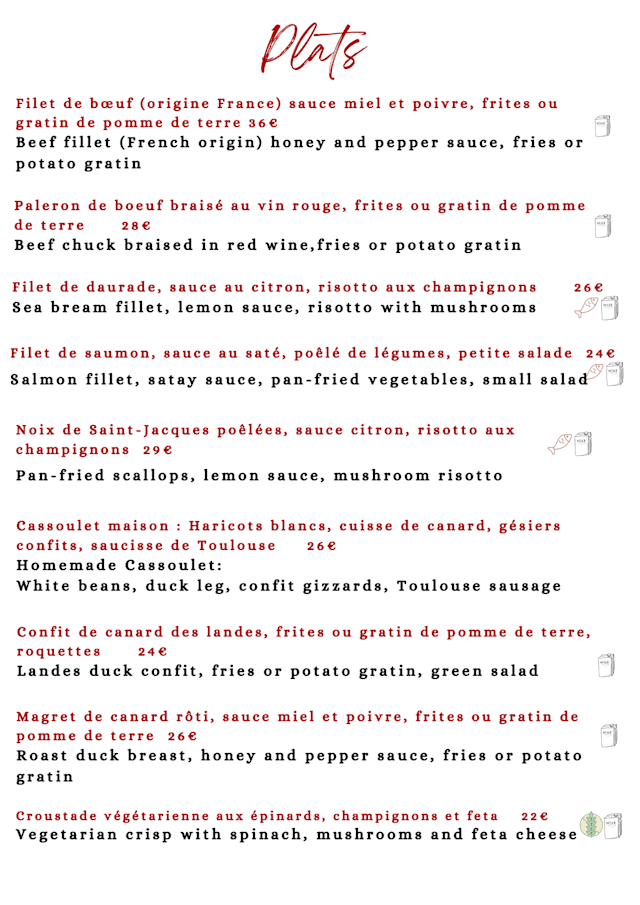PDF Menu page 2