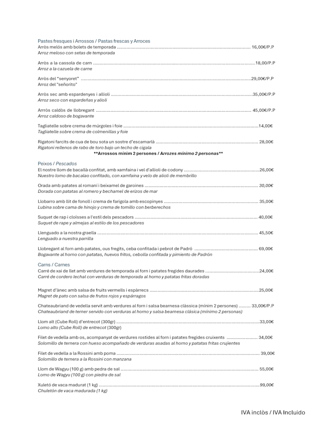 PDF Menu page 2