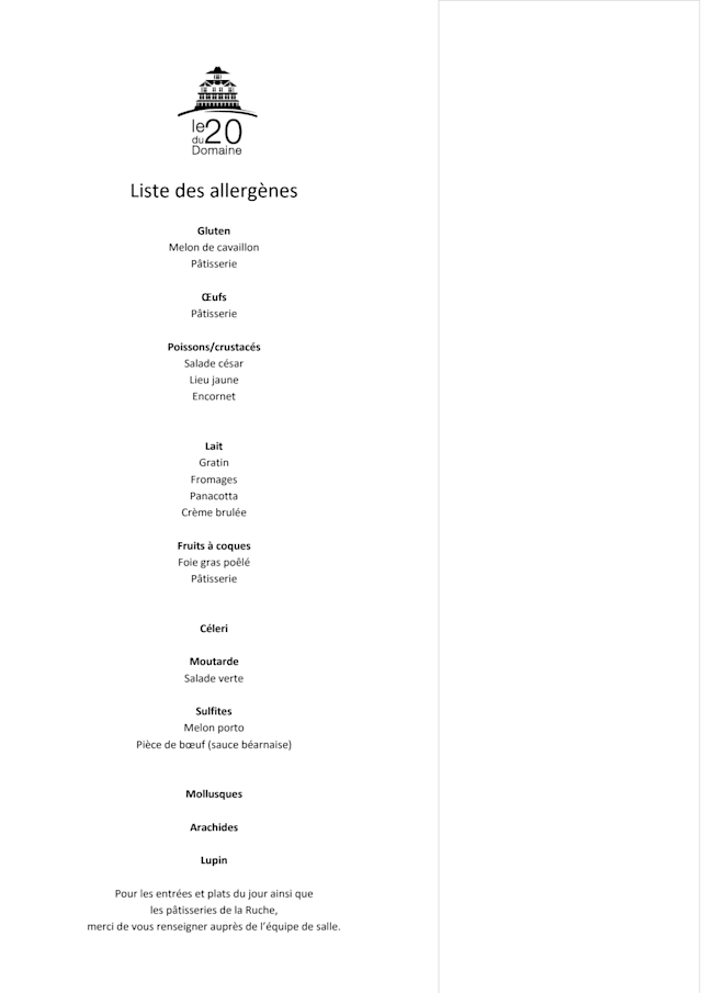 PDF Menu page 2