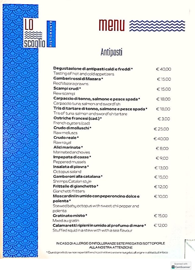 PDF Menu page 2