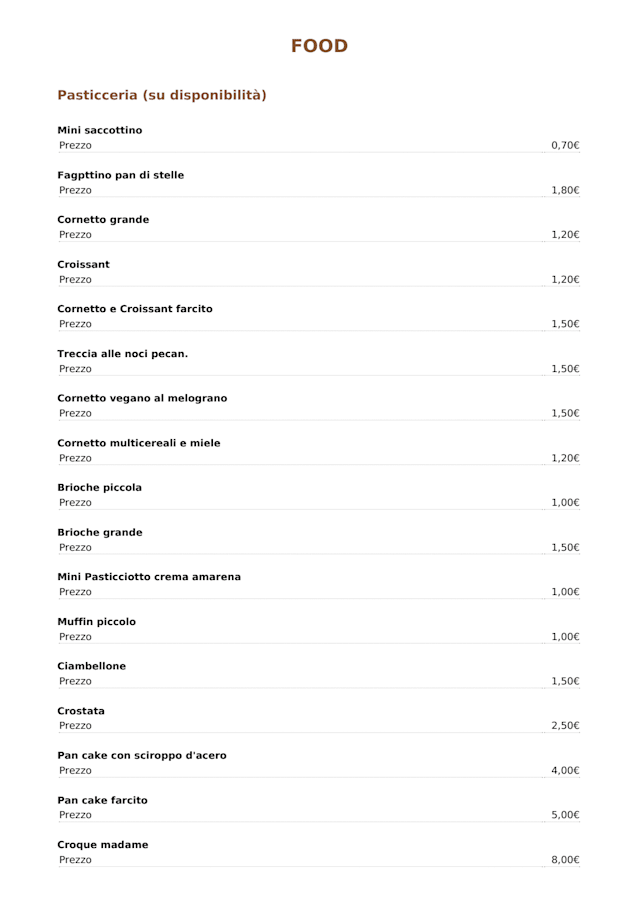 PDF Menu page 2