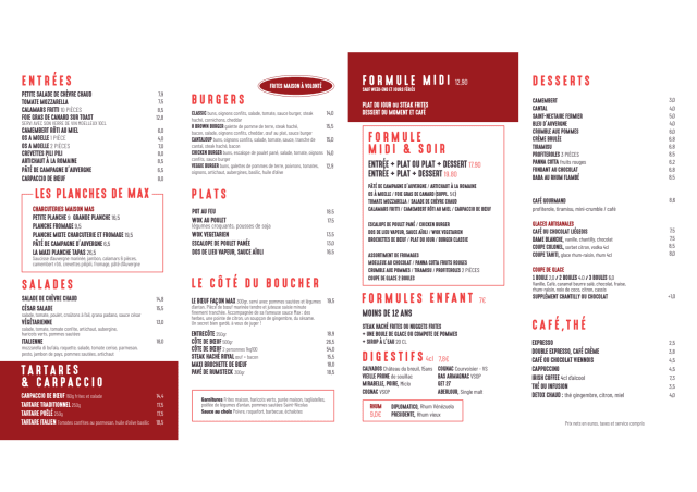 PDF Menu page 2