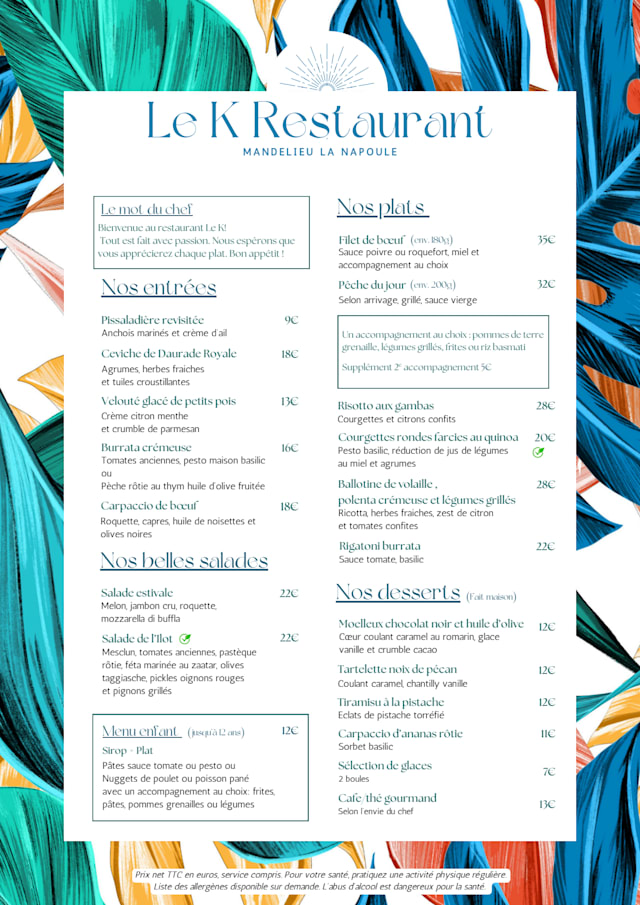 PDF Menu page 2