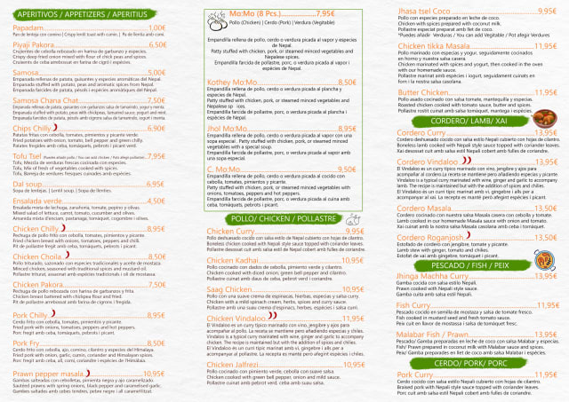 PDF Menu page 2