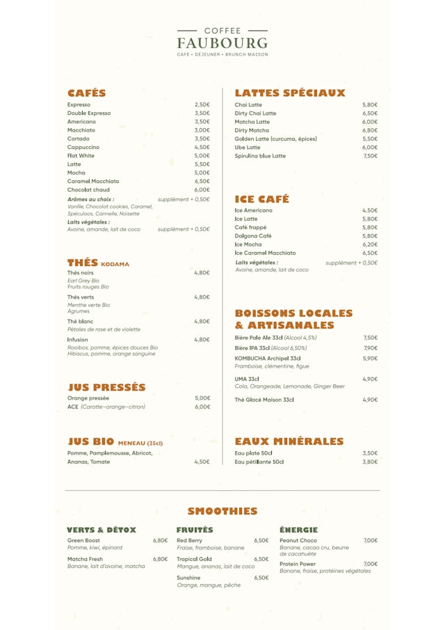 PDF Menu page 2