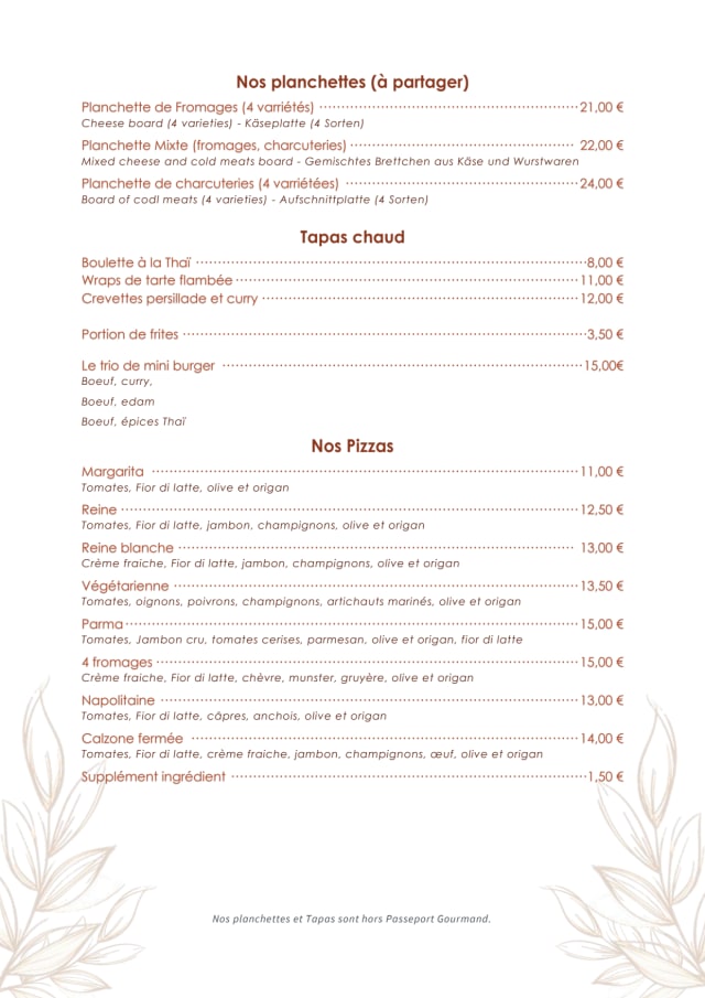 PDF Menu page 2