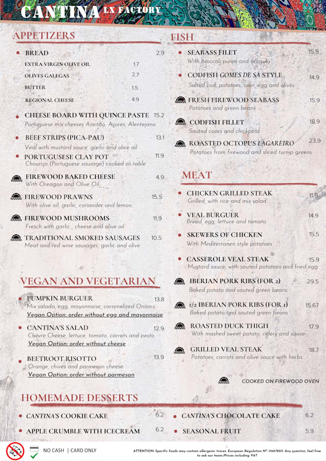 PDF Menu page 2