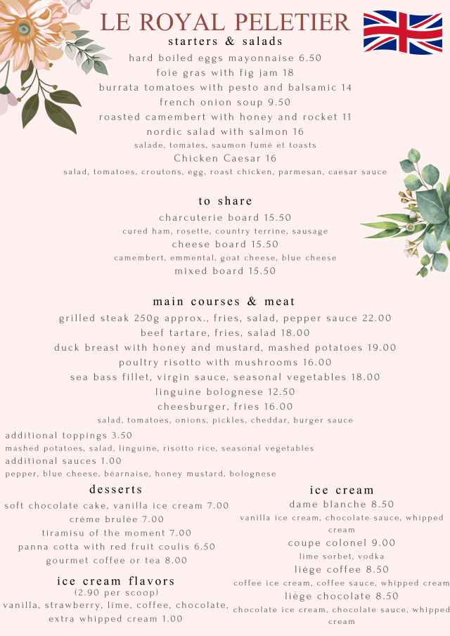 PDF Menu page 2