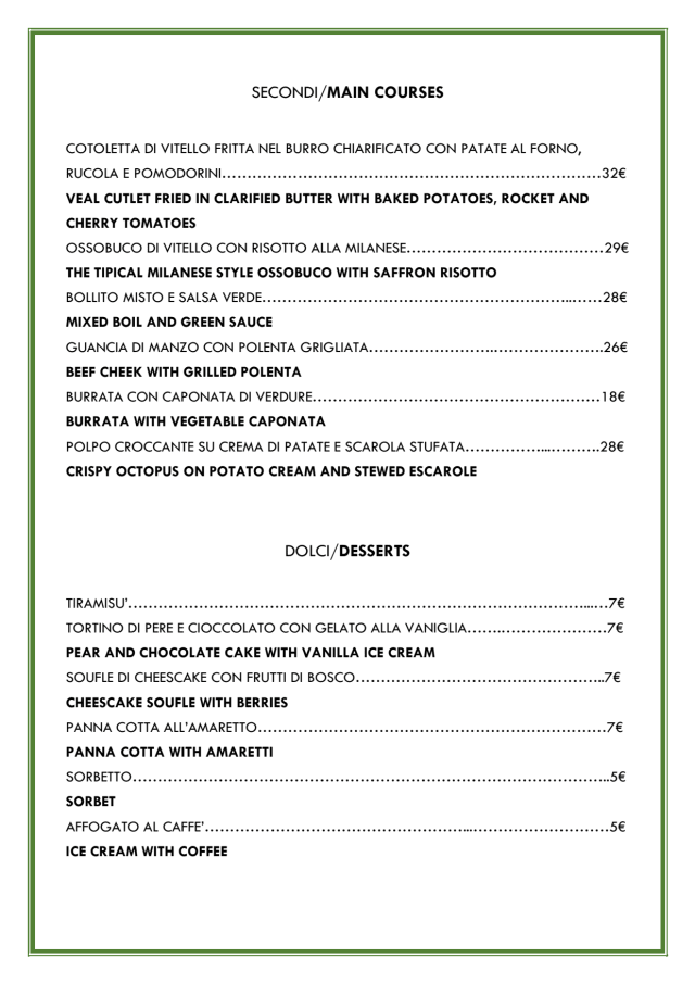 PDF Menu page 2