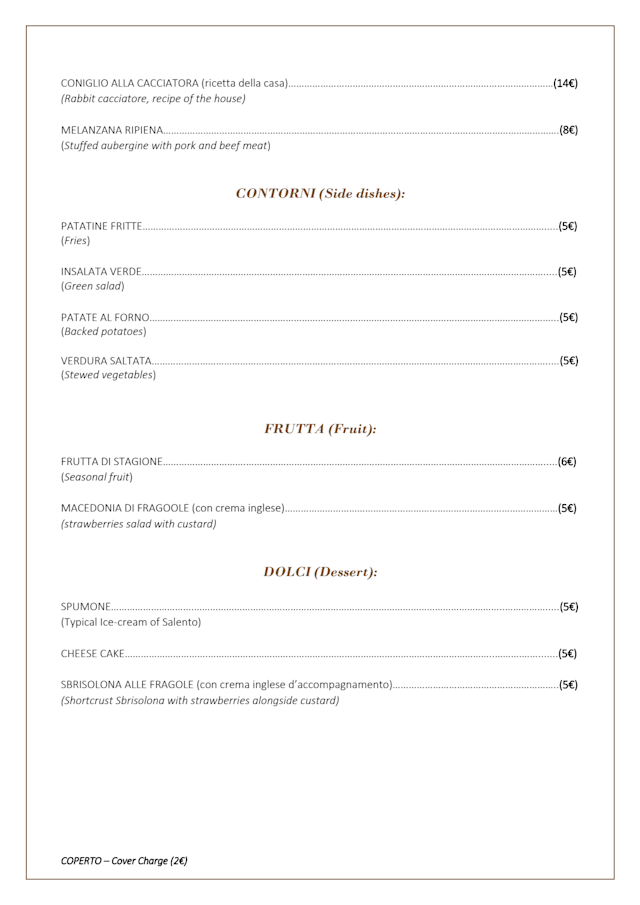 PDF Menu page 2