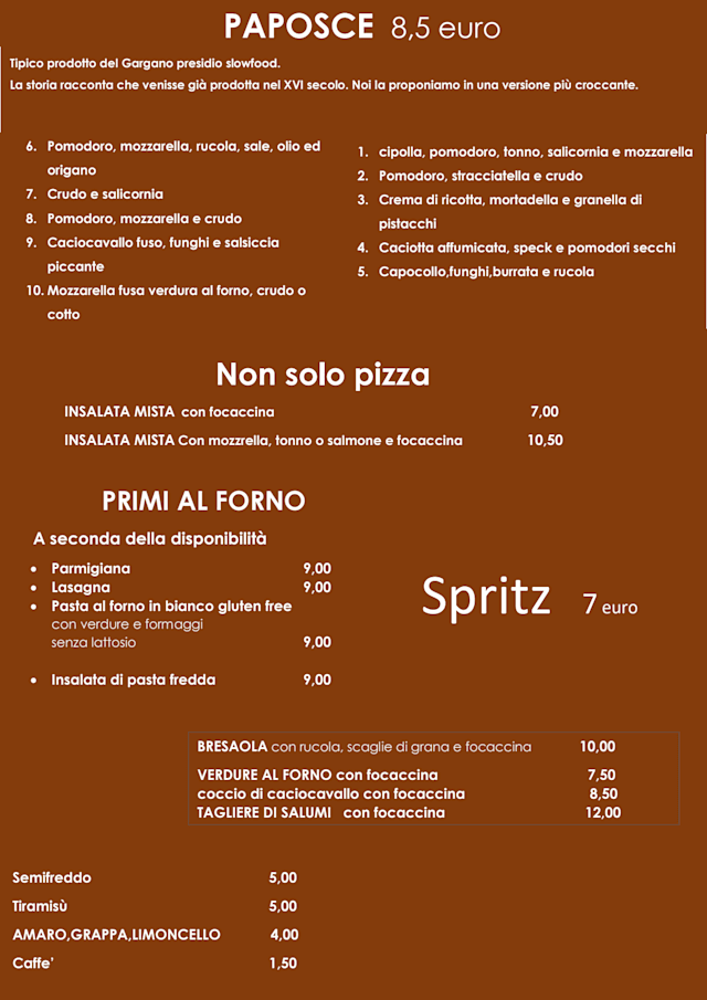 PDF Menu page 2