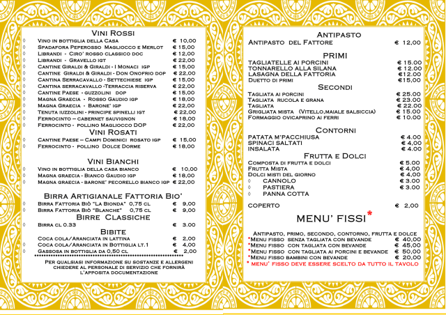 PDF Menu page 2